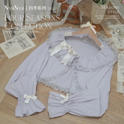 NyaNya Four Seasons Collection 2026 Edition Sun-Protective Long Sleeve Cardigan(Pre-Order/3 Colours/Full Payment Without Shipping)